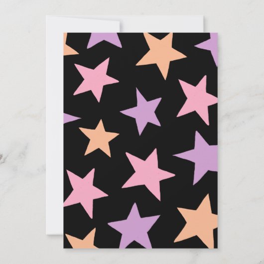 Schattigee zwarte kat Halloween Verjaardag Slumber Kaart (Achterkant)