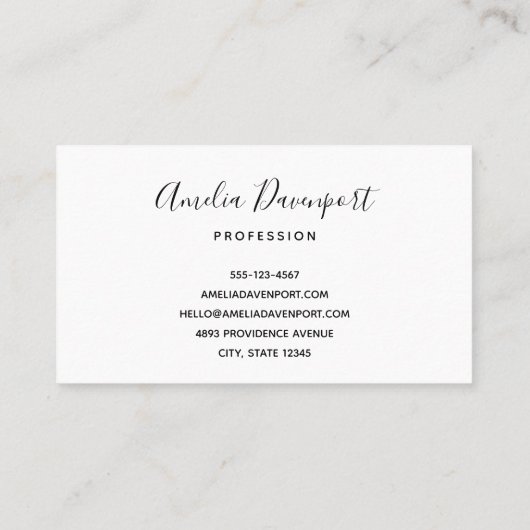 Schattigee zwarte kat in een heks Pet Visitekaartje (Achterkant)