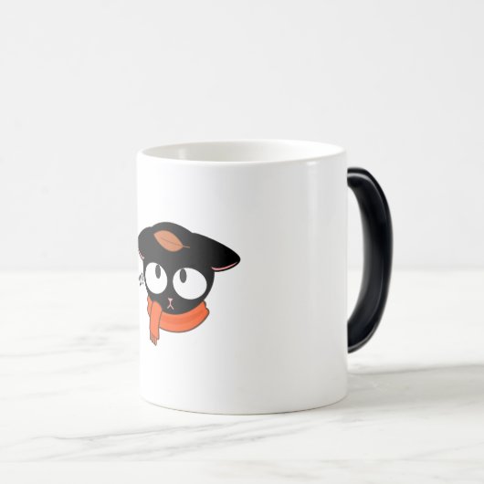 ✨Schattigee Zwarte Kat Mok – Herfst Herfst Koffie (Voorkant rechts)