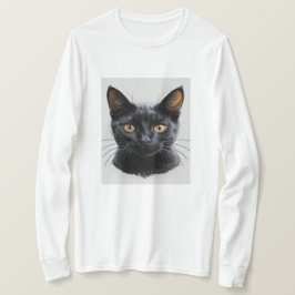 Schattigee zwarte kat sweatshirt