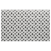 Schattigee zwarte katten en Gezegden Stof (Fat Quarter)