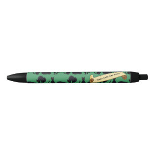 Schattigee zwarte katten zijn magisch! Retro-pixel Inkt Pen