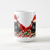 SCHATTIGEE ZWARTE KITTEN CANDY CANES & PET KOFFIEMOK (Center)