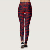Schattigee zwarte oefening vrouwen Leggings (Achterkant)