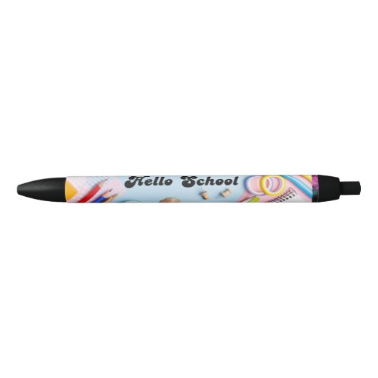 Schattigee zwarte pen voor kinderen (Voorkant)