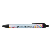Schattigee zwarte pen voor kinderen (Bovenkant)