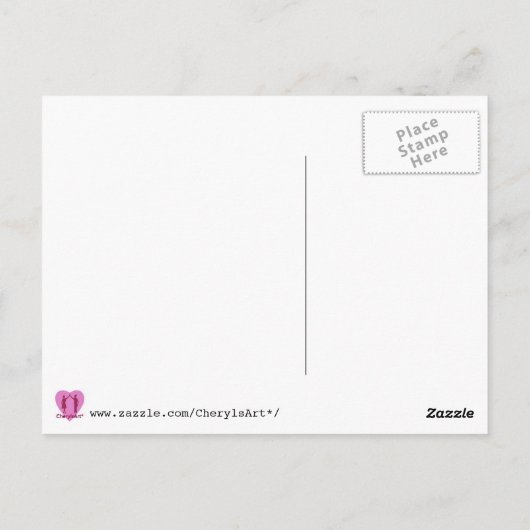 Schattigee zwarte witte kat in pointillisme Briefk Briefkaart (Achterkant)