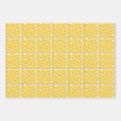 Schattigee Zwarte Witte Muizenkaas Rat Zwitserse k Inpakpapier Vel (Voorkant 3)