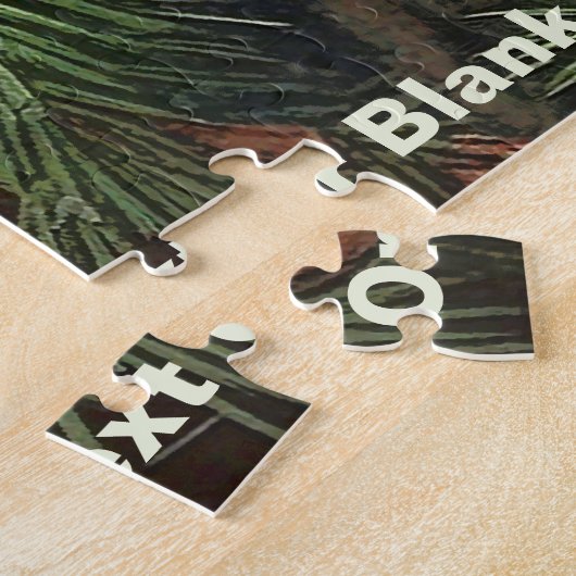 Schattigee zwartgekapte chickadee legpuzzel (Zijkant)