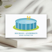 Schattigee Zwembad Zwemcoach Zweminstructeur Visitekaartje