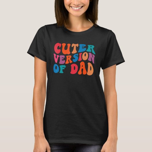 Schattigere versie van vader t-shirt (Voorkant)
