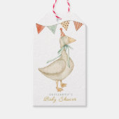 Schattigeste Hallo Baby Cloud-Baby shower Cadeaulabel (Voorkant)