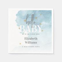 Schattigeste Hallo Baby shower Modern We zijn op C