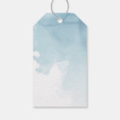 Schattigeste Hallo Baby shower We zijn op Cloud 9 Cadeaulabel (Achterkant)
