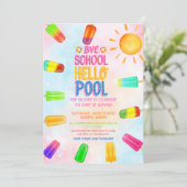 Schattigeste hallo Bye school Kaart (Staand voorkant)