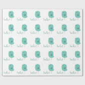 Schattigeste Hallo Cadeaupapier (Vlak)