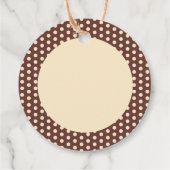 Schattigeste Hallo Corgi Bedankjes Labels (Achterkant)