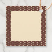 Schattigeste Hallo Corgi Bedankjes Labels (Achterkant)