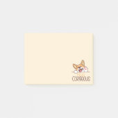 Schattigeste Hallo Corgi Post-it® Notes (Voorkant)