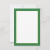 Schattigeste hallo Frog Tekst toevoegen Notitiekaartje (Achterkant)