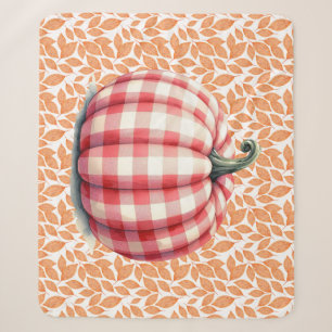 Schattigeste hallo herfst plaid pompoen sherpa deken