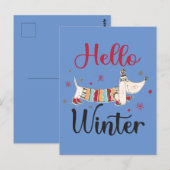 Schattigeste Hallo hond Briefkaart (Voorkant / Achterkant)