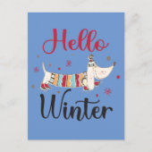 Schattigeste Hallo hond Briefkaart (Voorkant)