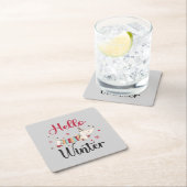 Schattigeste Hallo hond Kartonnen Onderzetters (Insitu)