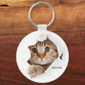 Schattigeste Hallo Katten Sleutelhanger (Voorkant)