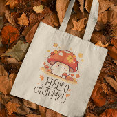 Schattigeste Hallo kawaii Mushroom Tote Bag