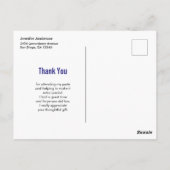 Schattigeste Hallo Kitty Cat Waving Briefkaart (Achterkant)