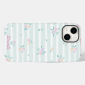 Schattigeste Hallo meisjesnaam Floral Case-Mate iPhone Case (Achterkant (horizontaal))