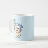 Schattigeste Hallo Mok Hond (Voorkant links)