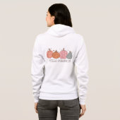 Schattigeste Hallo pastel Hoodie (Achterkant volledig)
