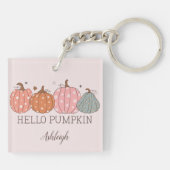 Schattigeste Hallo pastel Sleutelhanger (Achterkant)