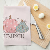 Schattigeste Hallo pastel Theedoek (Quarter Fold)