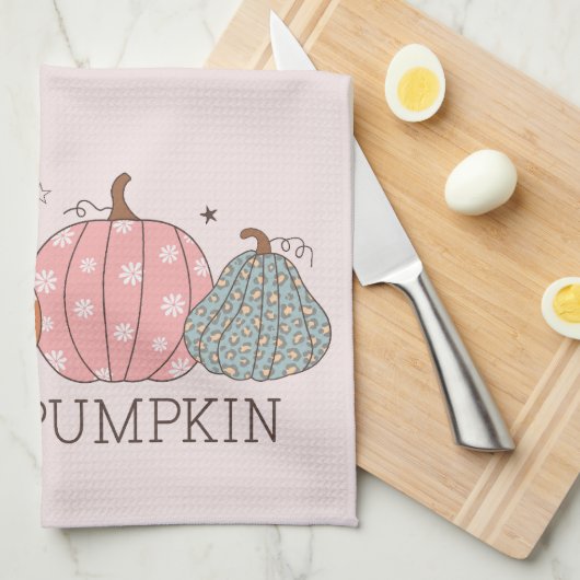 Schattigeste Hallo pastel Theedoek (Quarter Fold)