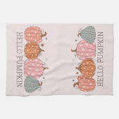 Schattigeste Hallo pastel Theedoek (Horizontaal)
