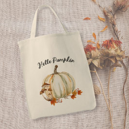 Schattigeste Hallo Pumpkin Mushroom Cosy Fall Leav Tote Bag