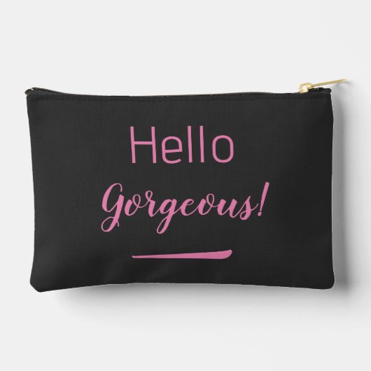 Schattigeste Hallo Roze & Zwart Etui (Achterkant)