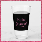 Schattigeste Hallo Roze & Zwart Glas