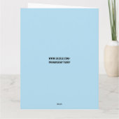 SCHATTIGESTE HALLO SIAMESE KAT PEEKING IN HET WENS KAART (Achterkant)