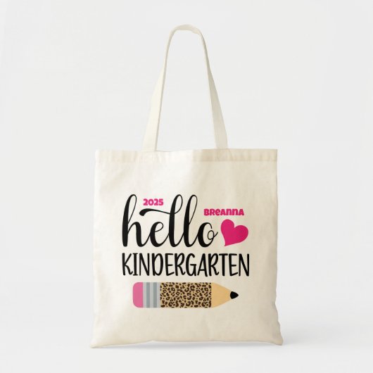 Schattigeste Hallo Tote Bag (Voorkant)