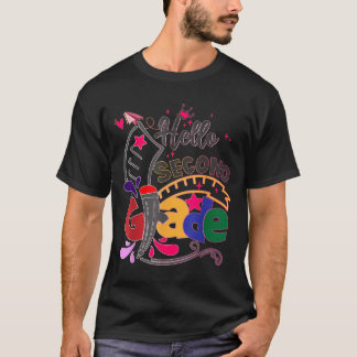 Schattigeste Hallo tweede klas terug naar school C T-shirt