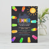 Schattigeste Hallo zomerfeest Kaart (Staand voorkant)