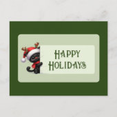 Schattigeste Prettige feestdagen Briefkaart Kerstk (Voorkant)