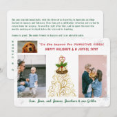 Schattigeste Prettige feestdagen Funny Dog Cat Feestdagenkaart (Voorkant / Achterkant)