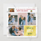 Schattigeste Prettige feestdagen Funny Dog Cat Feestdagenkaart (Voorkant)