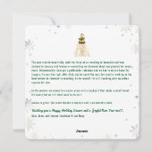 Schattigeste Prettige feestdagen Funny Dog Cat Feestdagenkaart (Achterkant)