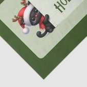 Schattigeste Prettige feestdagen kerstkat - Tissuepapier (Detail)